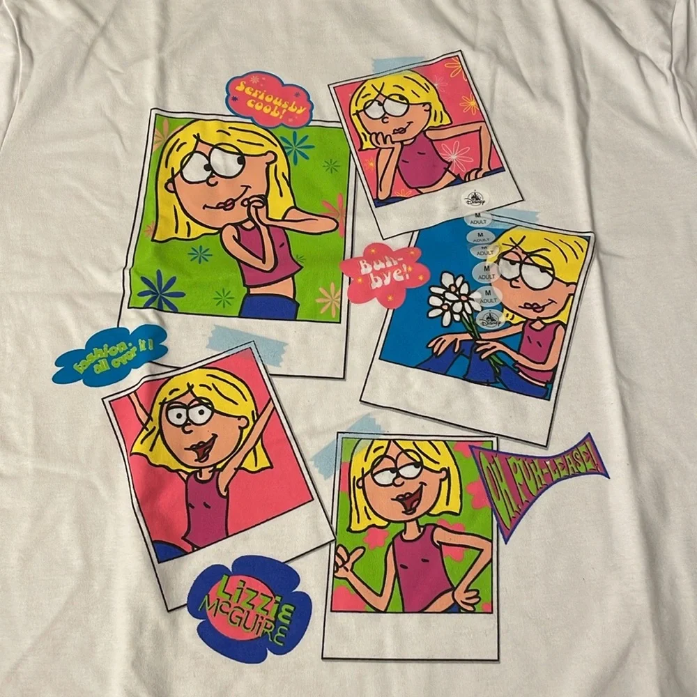 Disney Parks Lizzie Mcguire Retro Seriously Cool Shirt New 2024 - Picture 4 of 4
